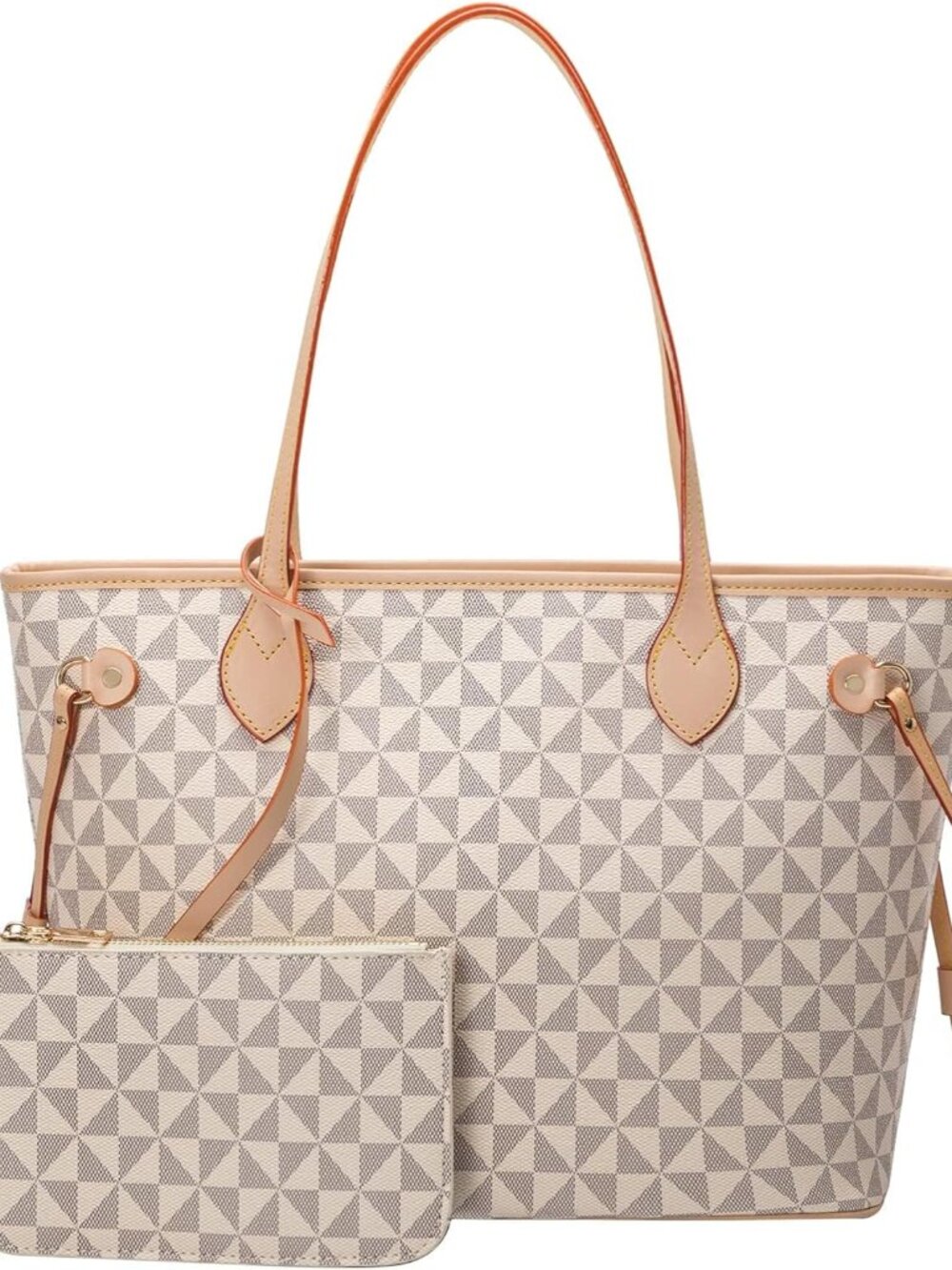 Fashion Designer Purses Shoulder TOTE Bags for Women Checkered Satchel Handbags